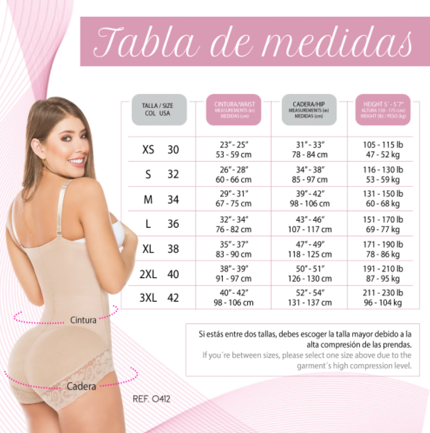 Venta de Fajas Colombianas Salomé Línea Body - Productos de Colombia.com
