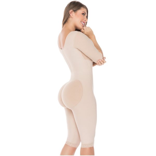 Salome 412- Strapless Cachetero Bodysuit With Silicone Lace